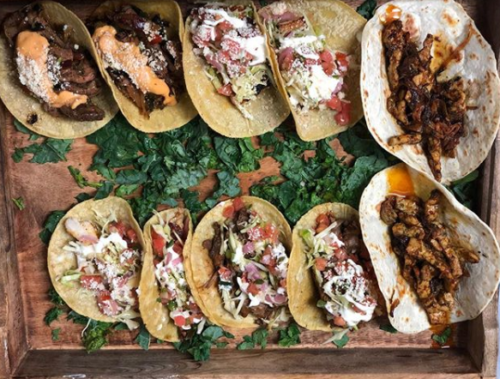 Taco Sampler at Barito Tacos