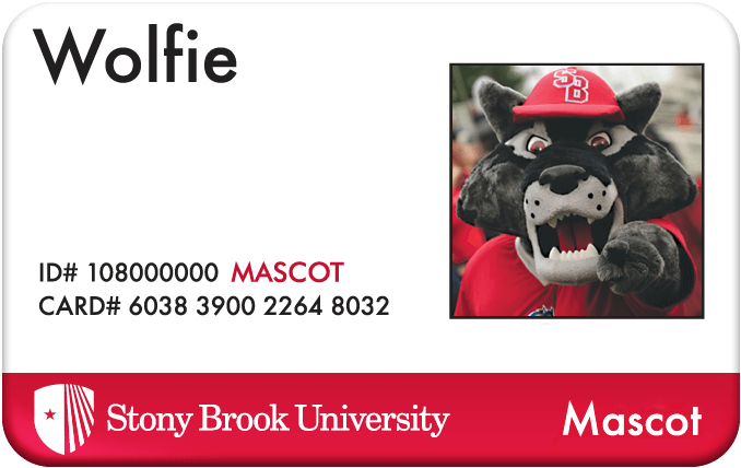 Restaurants near Stony Brook University Wolfie Wallet Card from Stony Brook